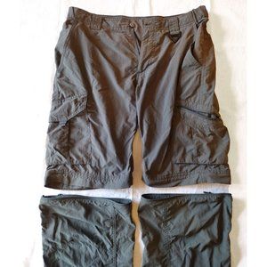 Columbia Omni Shade Convertible Pants Shorts Men's 30 x 30 PFG Columbia Fishing